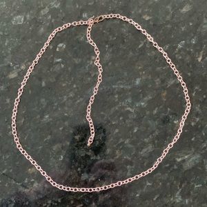 Studio Barse Adjustable 30” Copper Chain